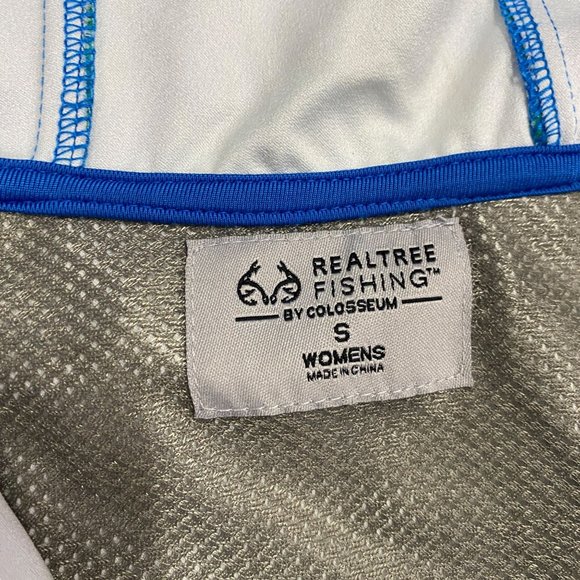 Realtree Fishing Pro Series Womens S Vented Hoodie Pullover Kangaroo Pockets - Picture 6 of 11